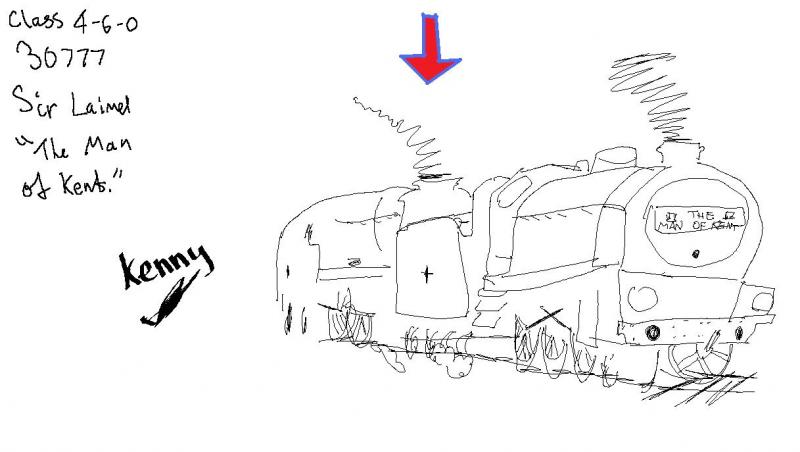 Train Drawing: Drew a train for Christmas Photo of Train Drawing
