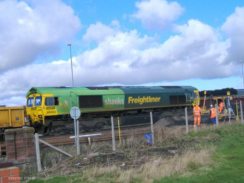 Around Arbroath 017.jpg: 66 522 on engineering duties at Elliot south of Arbroath Photo of Around Arbroath 017.jpg