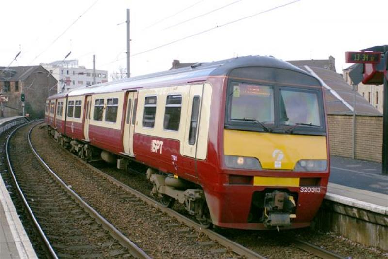 320313: 320313 at Partick on the 21st February 2007 Photo of 320313