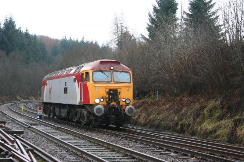virgin to fort will: 57310 on 0Z57 to fort william enters crianlarich Photo of virgin to fort will