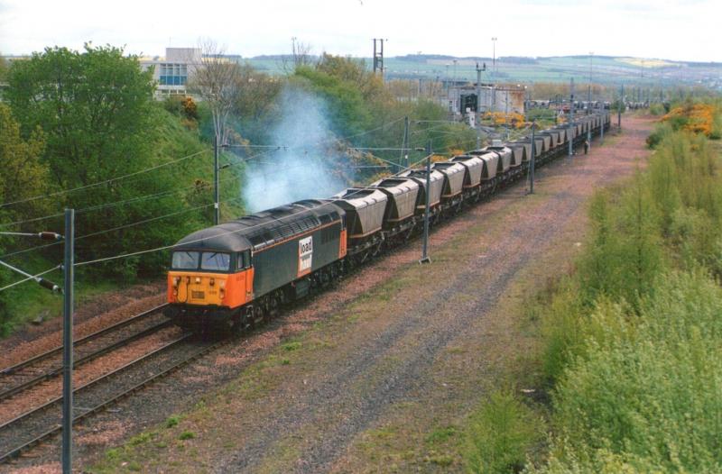More Millerhill memories: 56035 leaves the yard with typical Photo of More Millerhill memories