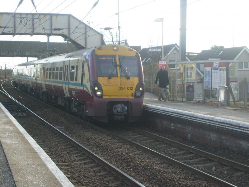 334 012 at Barassie: Photo of 334 012 at Barassie