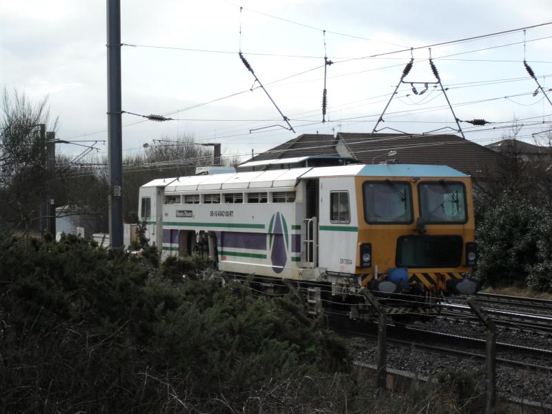 Rail Tamping Unit: Rail Tamping Unit seen at Barassie loop on 15/02/10 Photo of Rail Tamping Unit