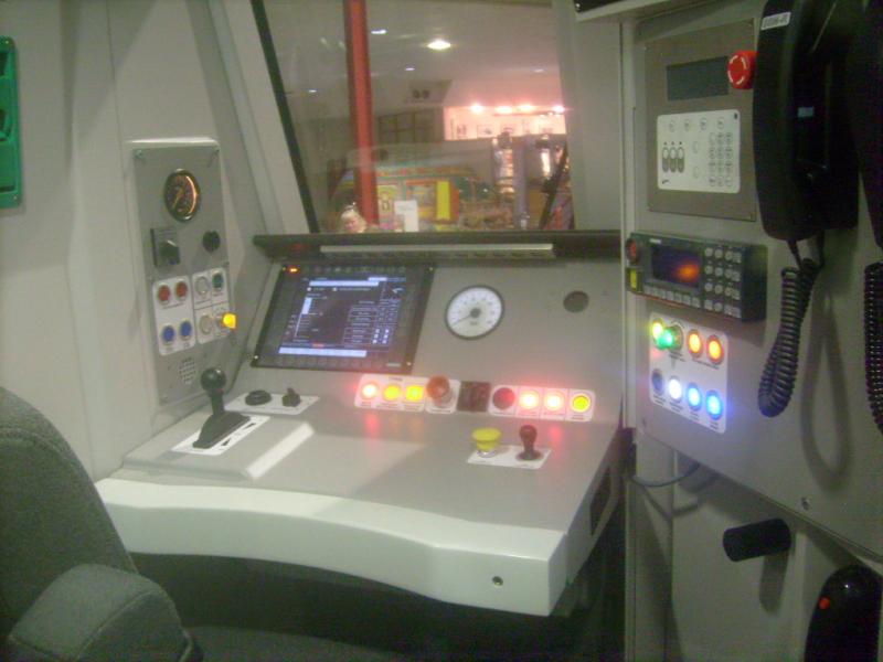 380 Cab View: Cab view of the soon-to-be Class 380 EMU fleet. Photo of 380 Cab View