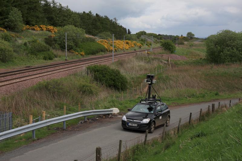 Camera car: Google Maps check out Craigenhill Summit Photo of Camera car