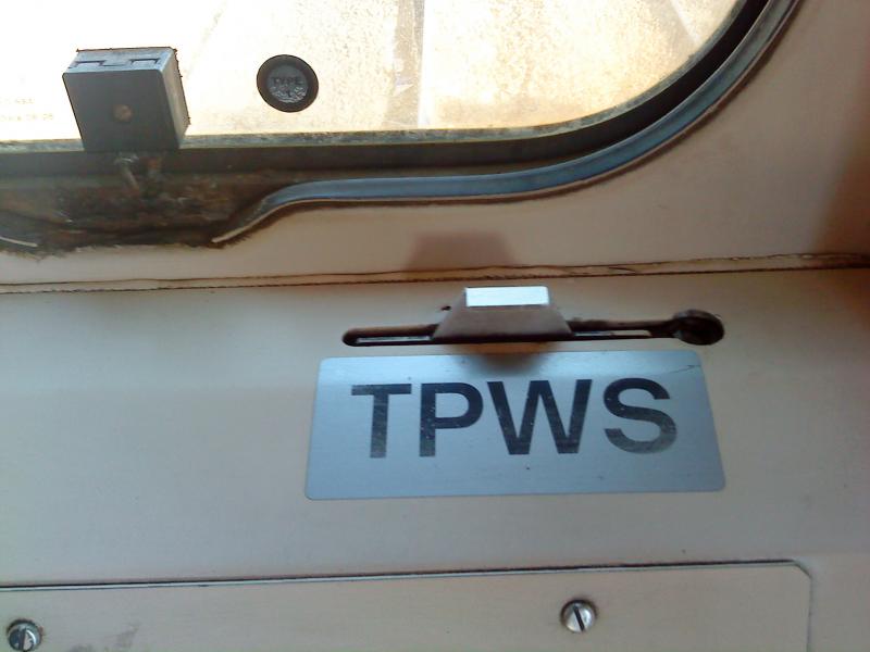 156 TPWS : Just to show the AWS isolation switch is now shown as the TPWS isolation switch Photo of 156 TPWS