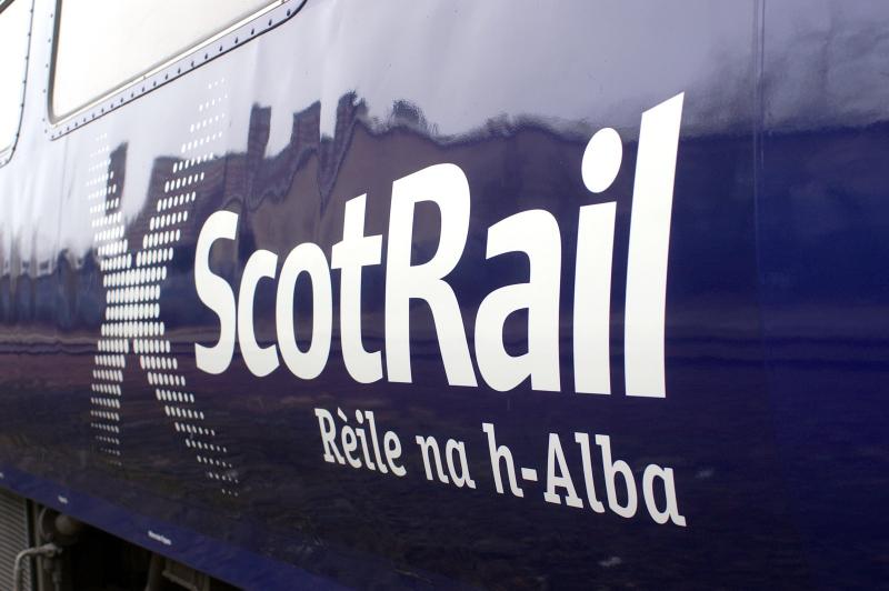 156445 Logo: The new Logo postioned on the non drivers side of each vehicle
With Permission of FirstScotrail & Railcare Photo of 156445 Logo