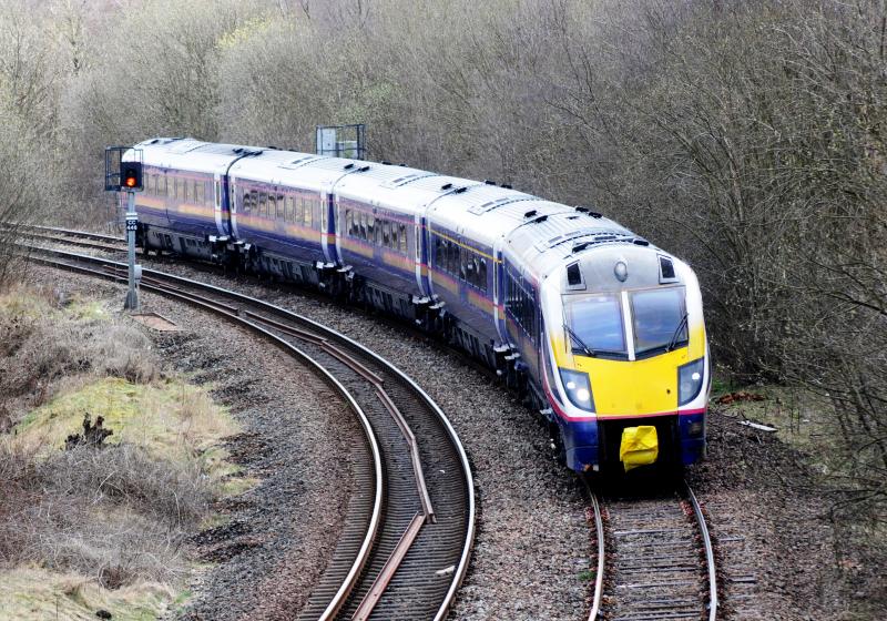 180105 Approaching Springburn: 181105 Has just been cleared to go forward to Springburn Station ready to reverse into Glasgow works Photo of 180105 Approaching Springburn