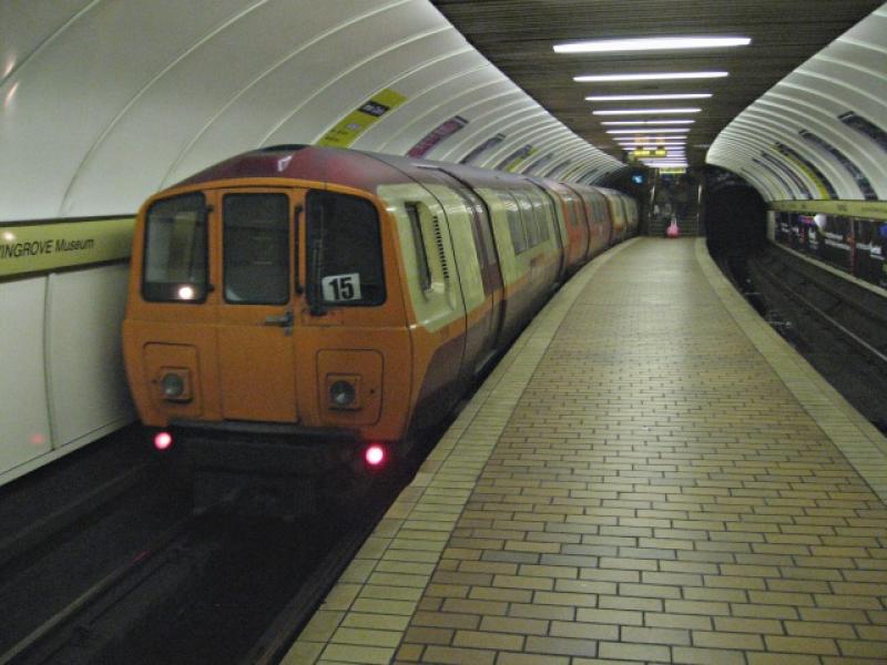 Subway car 119 at Kelvinhall: SPT Subway car 119 at Kelvinhall 24th February 2007. Photo of Subway car 119 at Kelvinhall