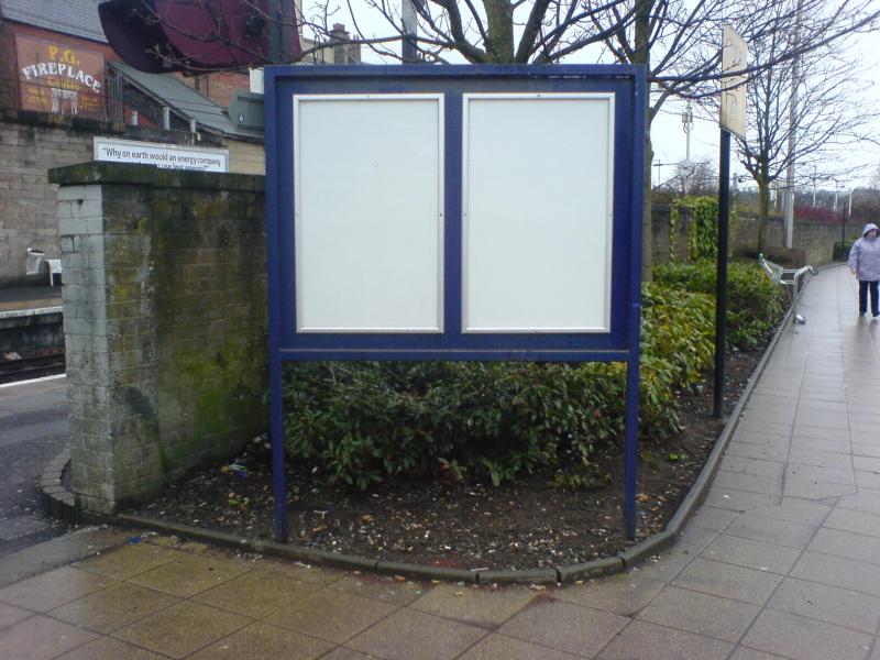 Photo of Information boards at Hamilton Central