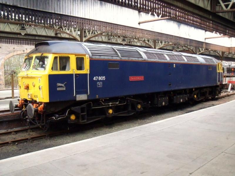 47805: RT 47805 serco route learner at perth. Photo of 47805
