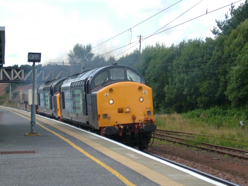 class 37's: carstairs aug 09 Photo of class 37's