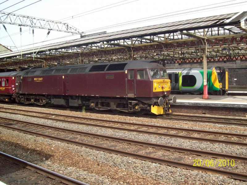47245: crewe 21 may 2010 Photo of 47245