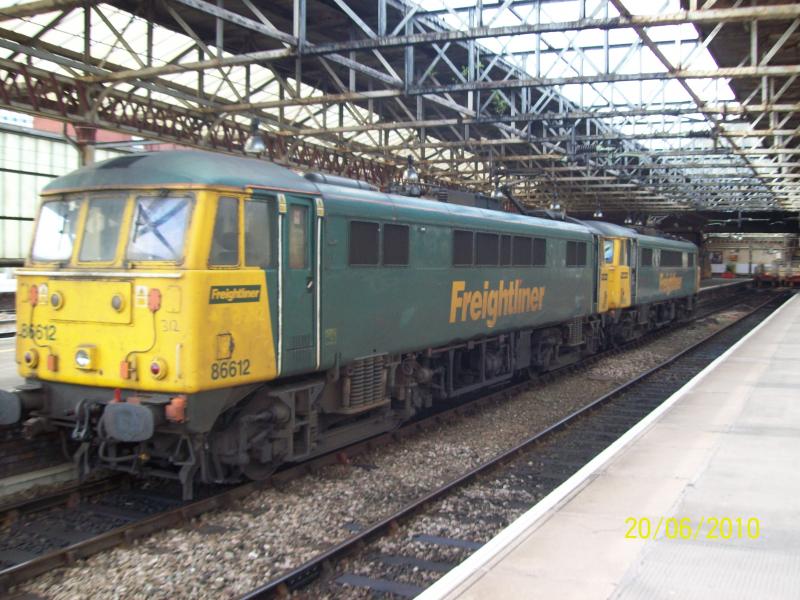 86612 and friend: crewe may 2010 Photo of 86612 and friend
