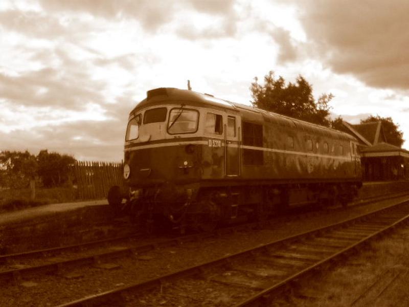 D5314.: D5314 at Bridge of Dun Station. Caledonian Railway Diesel Day, Saturday 21st of August 2010. Photo of D5314.