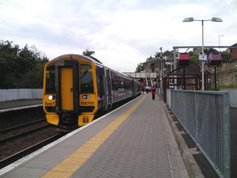 158 705 Springburn: 06.09.2010 1451 Glasgow QS-Cumbernauld Photo of 158 705 Springburn
