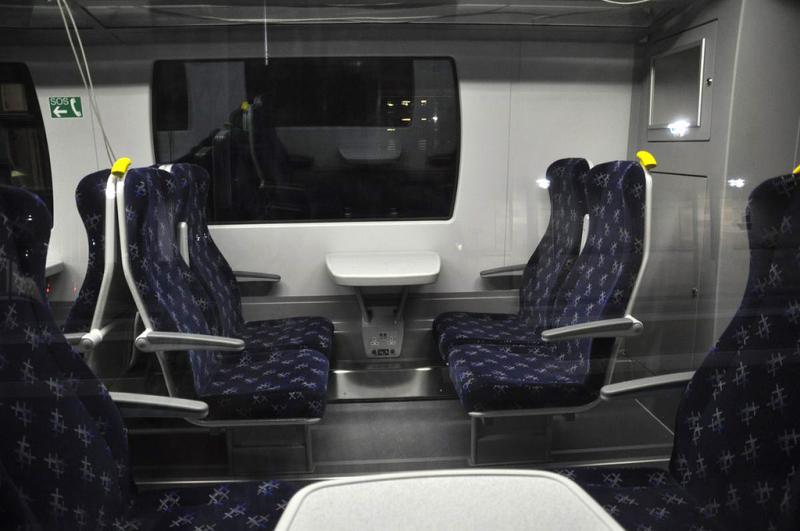Photo of Class 380 Interior Glasgow Central Platform 11