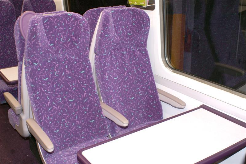 158701 Refurbishment: View of New Seats and Table Photo of 158701 Refurbishment