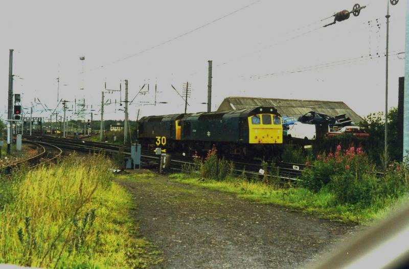 2 McRats on the move: 25276_25286 leaving Mossend Yard Photo of 2 McRats on the move