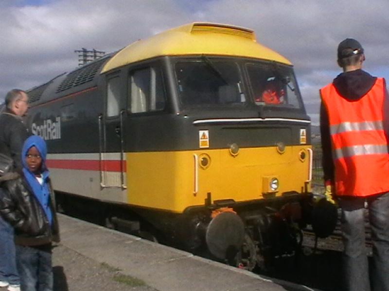 47643 Prepares To Couple Onto Coaching Stock: Photo of 47643 Prepares To Couple Onto Coaching Stock