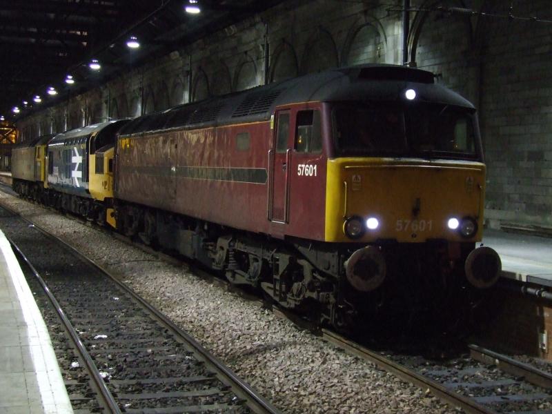 57601 at Waverley on 0Z19: 57601 hauls 37025 and 47851 to Carnforth Photo of 57601 at Waverley on 0Z19