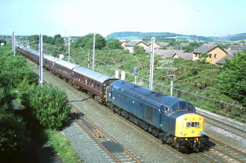 Photo of Troon - 47501 + 40145 Darlington - Stranraer special - 09-06-2007 (3).JPG