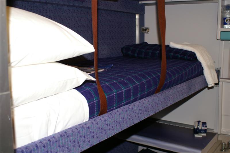 Internal 8: View of the top bed when lowered ready for use Photo of Internal 8