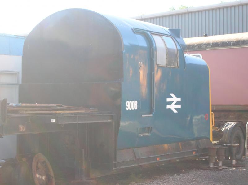 barrow hill: cab of a deltic 9008 Photo of barrow hill