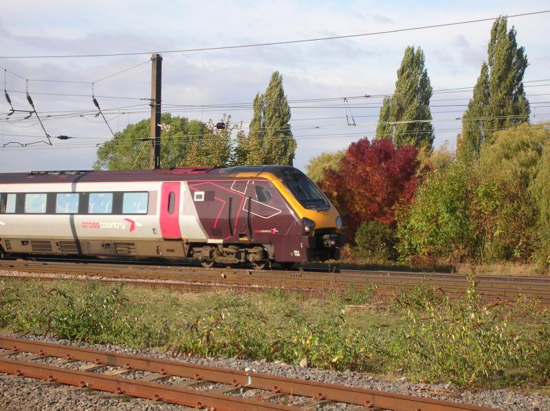 york approach: super voyager 221139 on approach to york station Photo of york approach
