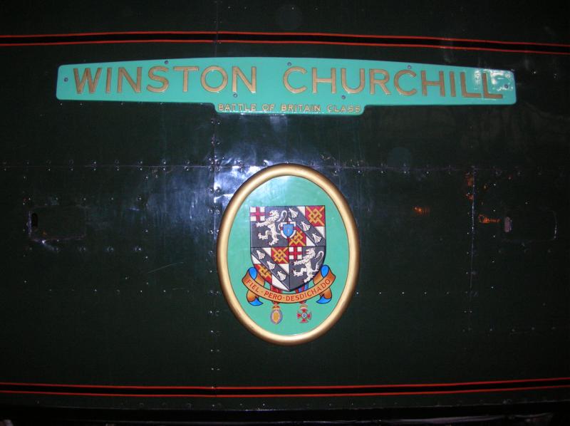 34051winston churchill: good shot of a battle of britain class 34051 at the nrm Photo of 34051winston churchill