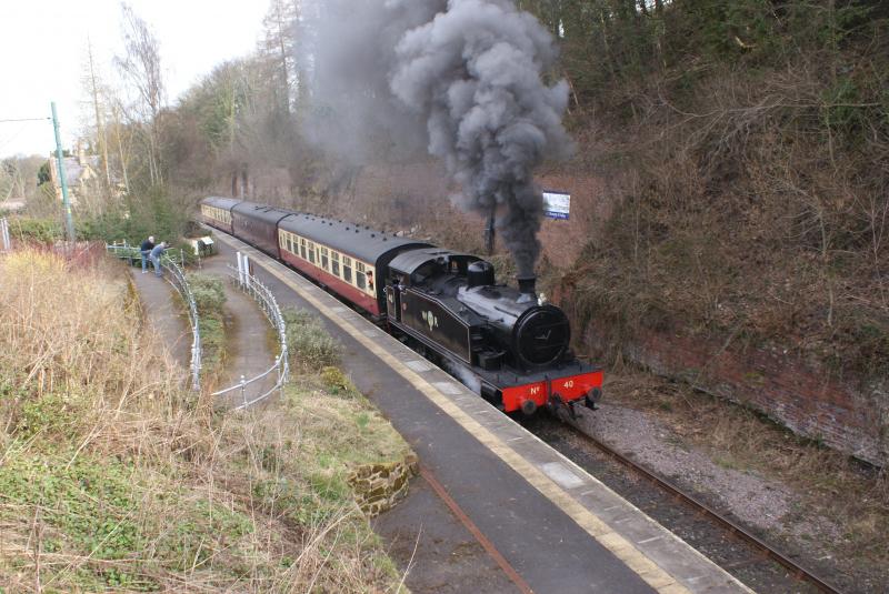 Walsingham Tank: Ex-NCB Tank No.40 provides a nostalgic trip through Weardale to terminate at Stanhope. Photo of Walsingham Tank