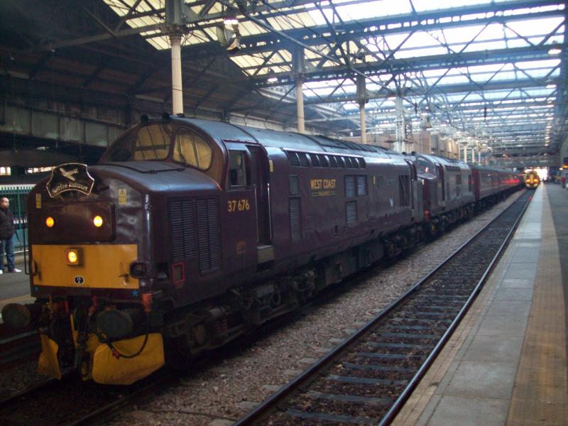 spitfire railtours : edinburgh 6th nov 2010 Photo of spitfire railtours