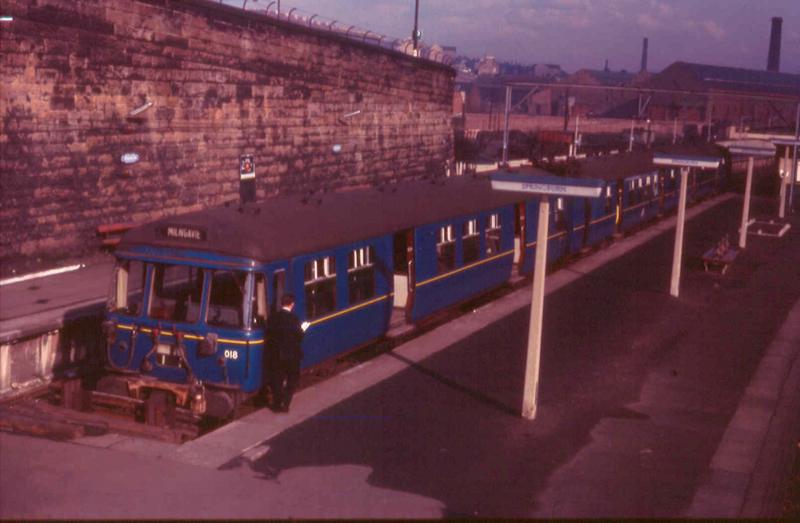 Photo of Springburn Blue Train