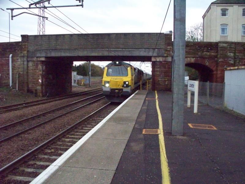 The 2nd nb coal of the day: 70002 at Lockerbie Photo of The 2nd nb coal of the day