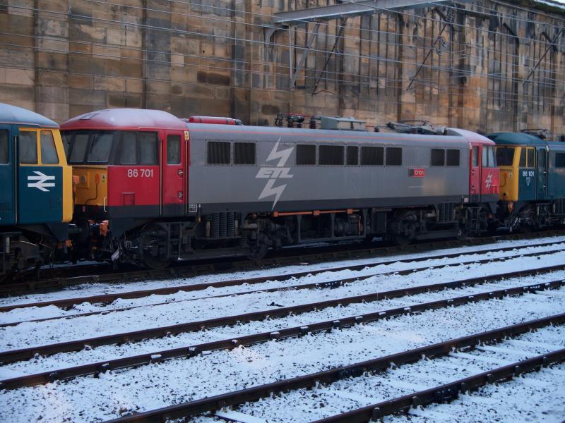 86701 at Carlisle on 21/12/10: Photo of 86701 at Carlisle on 21/12/10