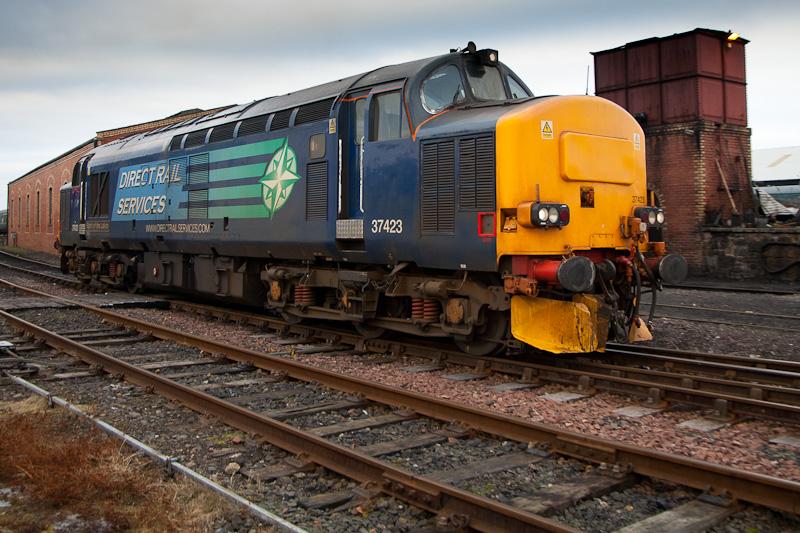 37423 at Bo'ness: DRS 37423 Photo of 37423 at Bo'ness