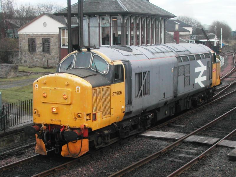 37906 at Boness: 37906 at the 50th anniversary celebrations Photo of 37906 at Boness