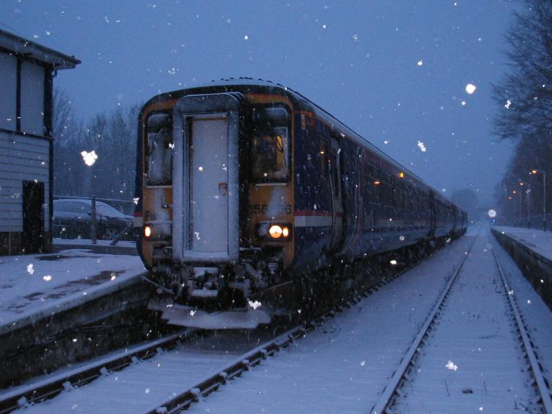 DECEMBER SNOWS 002.JPG: 156456 in the snow Photo of DECEMBER SNOWS 002.JPG