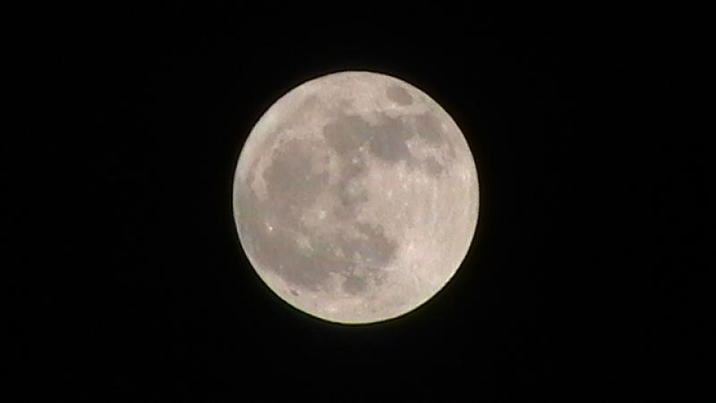 The Moon: Shot With My Panasonic SDR-S50! Photo of The Moon