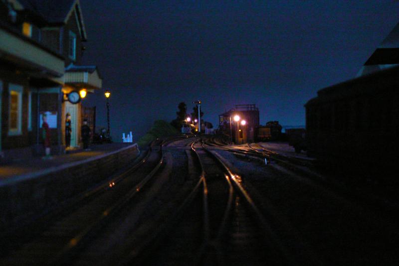Photo of  . . .last train tonight has gone . . .