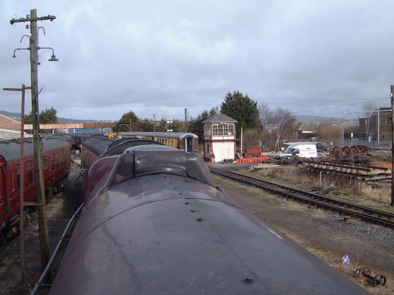 Photo of Unusual view of 6201 'Lizzie' (unless you're a cleaner !!