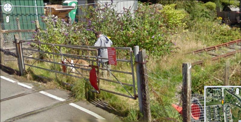 Trespasser: Caught on Streetview Photo of Trespasser