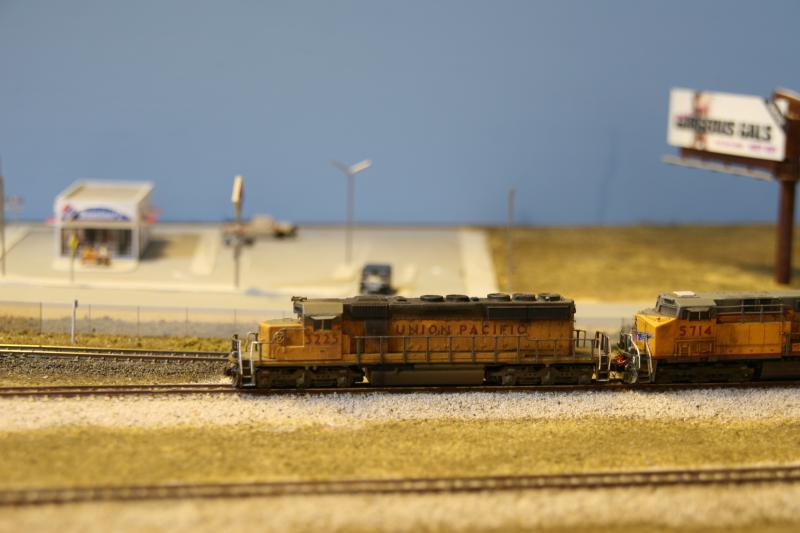 N scale Union Pacific SD40-2 by S.Braid: Photo of N scale Union Pacific SD40-2 by S.Braid