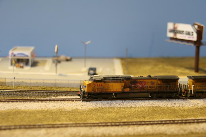 N scale Union Pacific AC4400CW by S.Braid: Photo of N scale Union Pacific AC4400CW by S.Braid