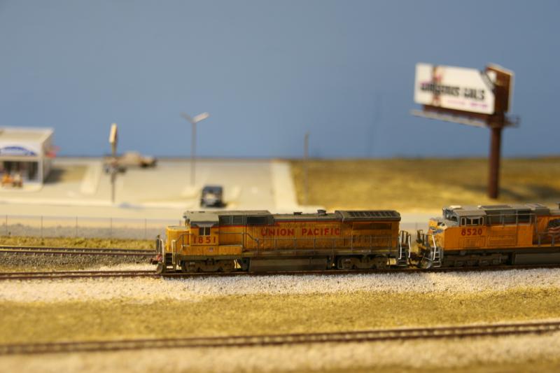 N scale Union Pacific 8-40B by S.Braid: Photo of N scale Union Pacific 8-40B by S.Braid