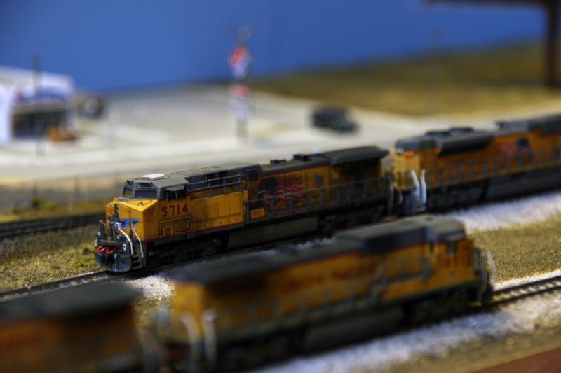 N scale Union Pacific AC4400CW by S.Braid: Photo of N scale Union Pacific AC4400CW by S.Braid