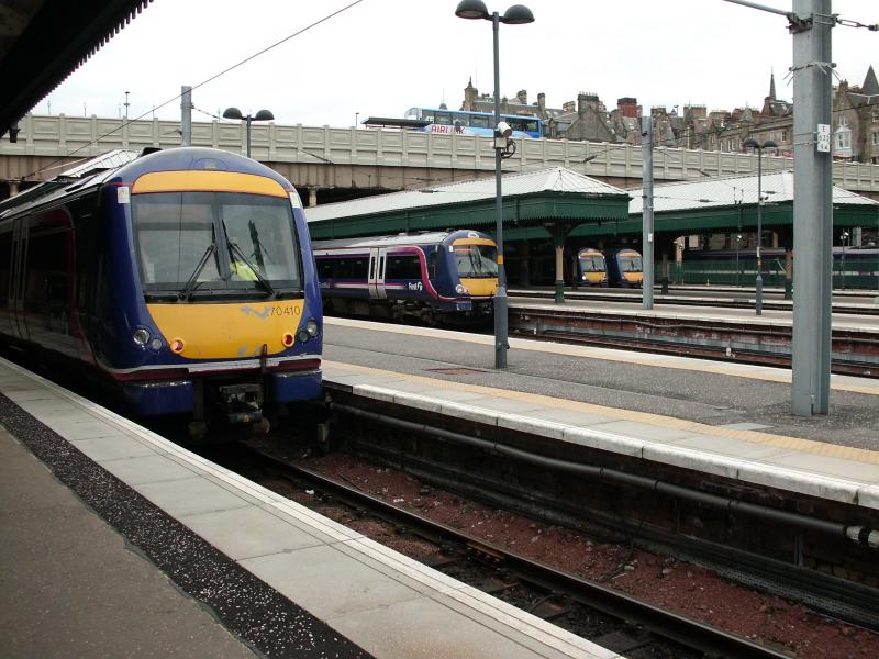 four turbos: four class 170's at waverley Photo of four turbos