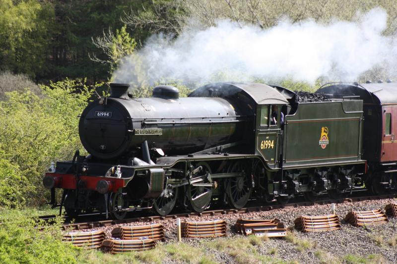 The Marquess : 61994 The Great Marquess at Lindores en route for Inverness . Photo of The Marquess