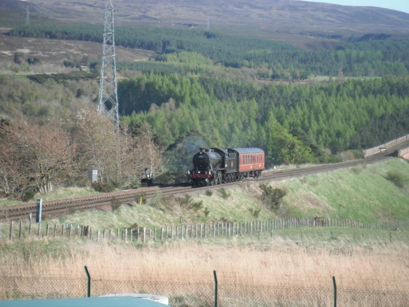 61994 @ culloden: 61994 heading north to inverness Photo of 61994 @ culloden