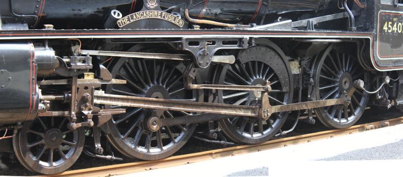 Wheels & Valve Gear: Photo of Wheels & Valve Gear
